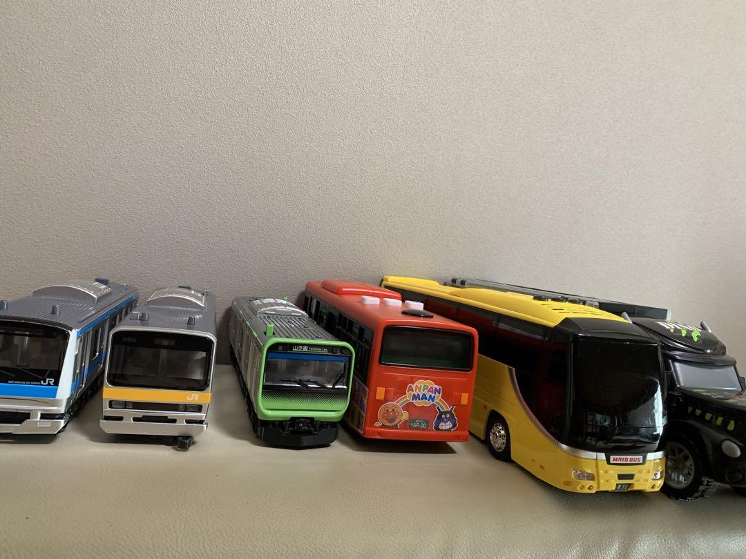 電車バスセットおもちゃ　トイコーサウンドトレイン