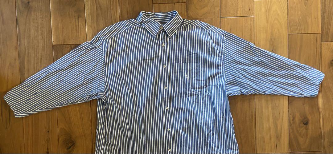 【Americana/アメリカーナ】STRIPE SHIRT Onepiece
