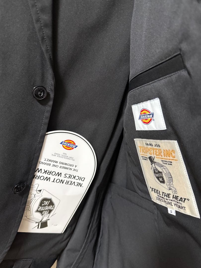 DICKIES x TRIPSTER 黒 スーツ 野村訓市 2025年モデル S DICKIES x TRIPSTER 黒 スーツ 野村訓市 2025年モデル S
