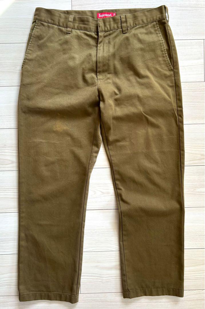 ユーズド　SUPREME ワークパンツ　Large