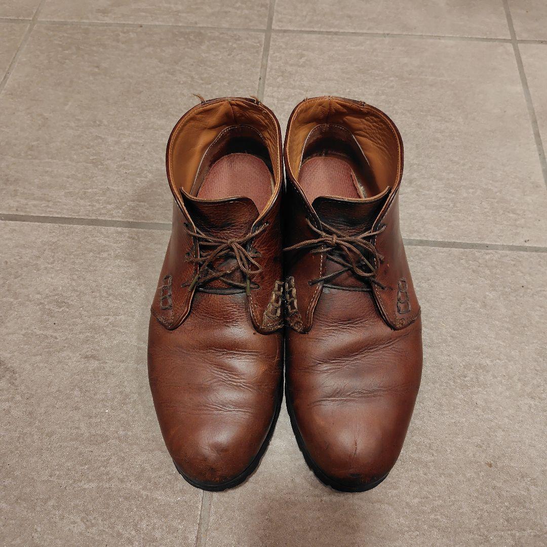 アイリッシュセッター ブラウンレザー チャッカブーツ27.5cm