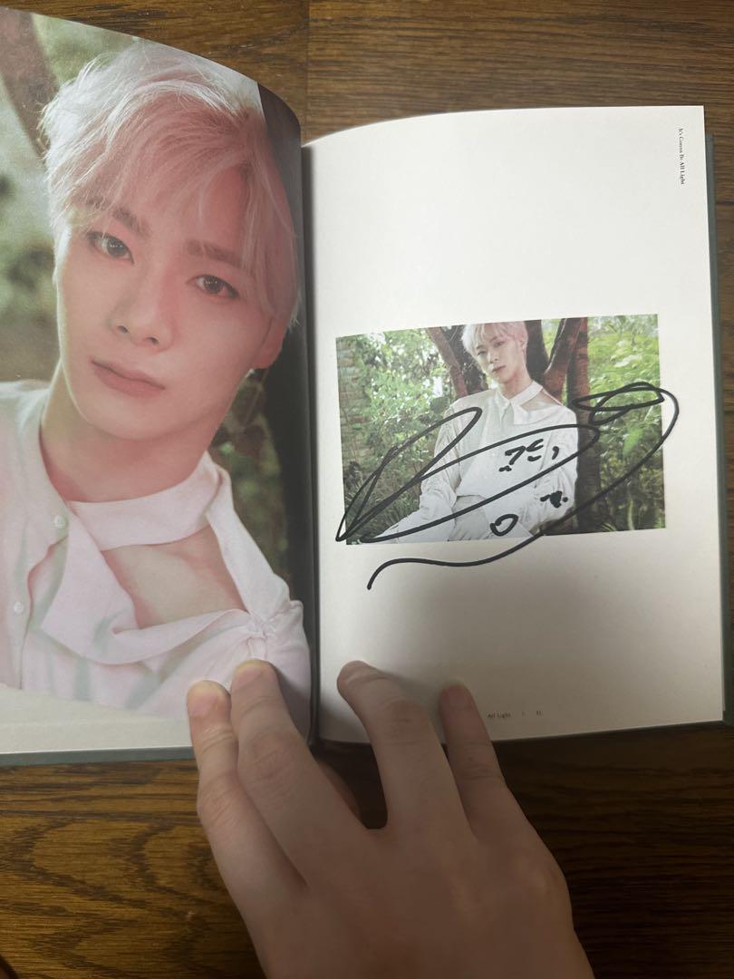ASTRO moonbin ムンビン　直筆サイン入りアルバム　All Light