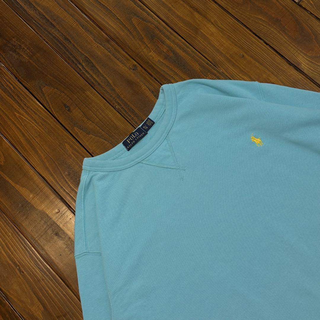 【POLO RALPH LAUREN】スウェット　Vガゼット　ヴィンテージ