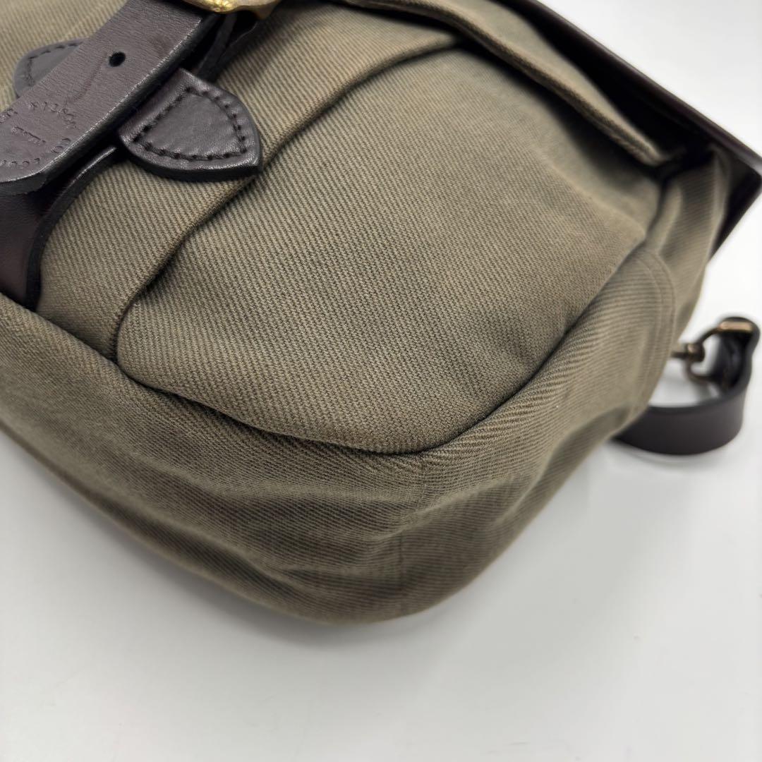 【美品】FILSON フィルソン フィールドバッグ ショルダーバッグ カーキ