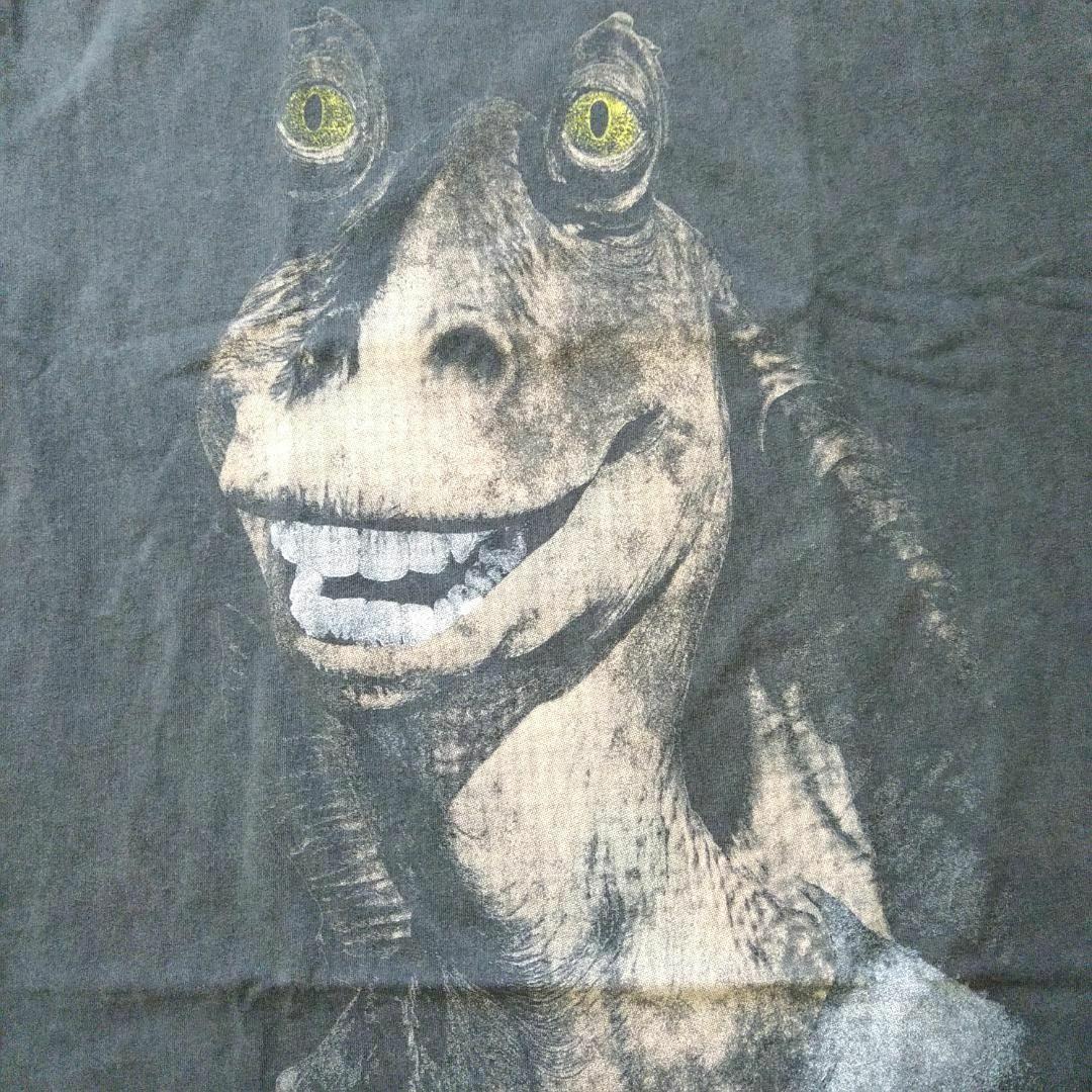 スターウォーズ ヴィンテージ加工Tシャツ 映画T ムービーT STAR WARS スターウォーズ ムービーTシャツ メンズL 古着 映画
