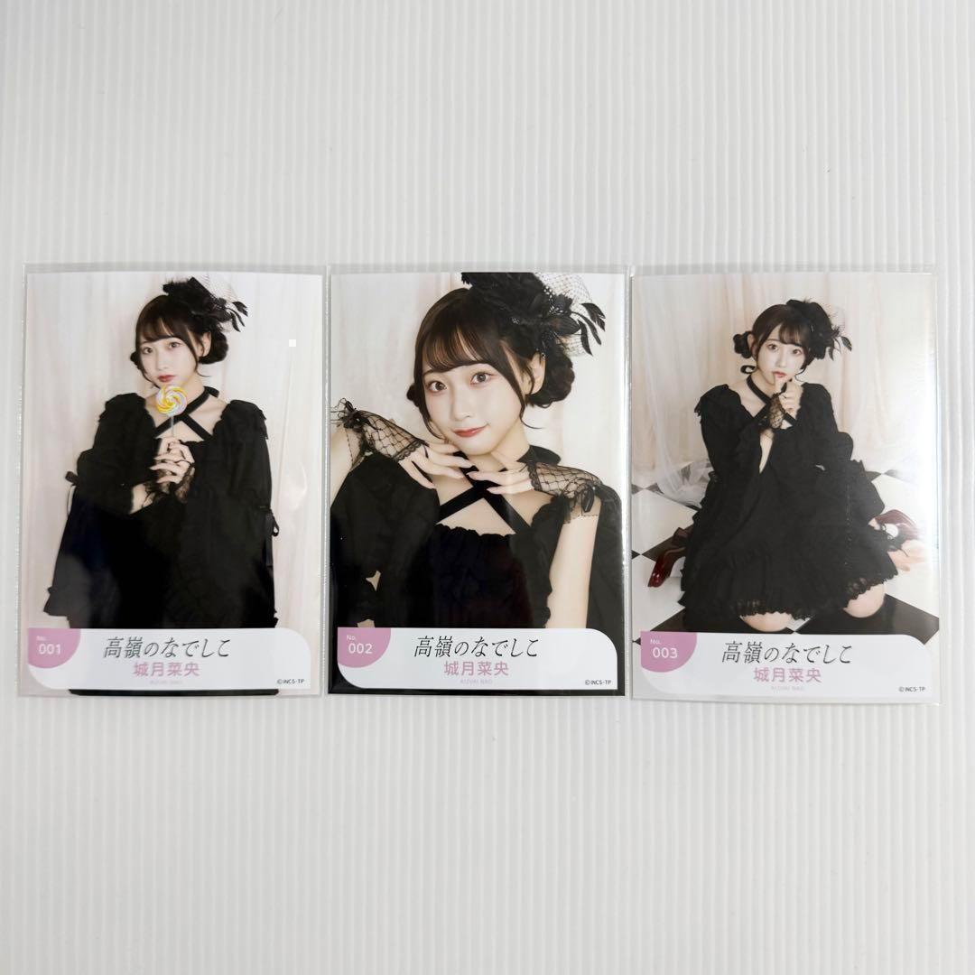 城月菜央 ハロウィン2024 コンプ 生写真 高嶺のなでしこ たかねこ