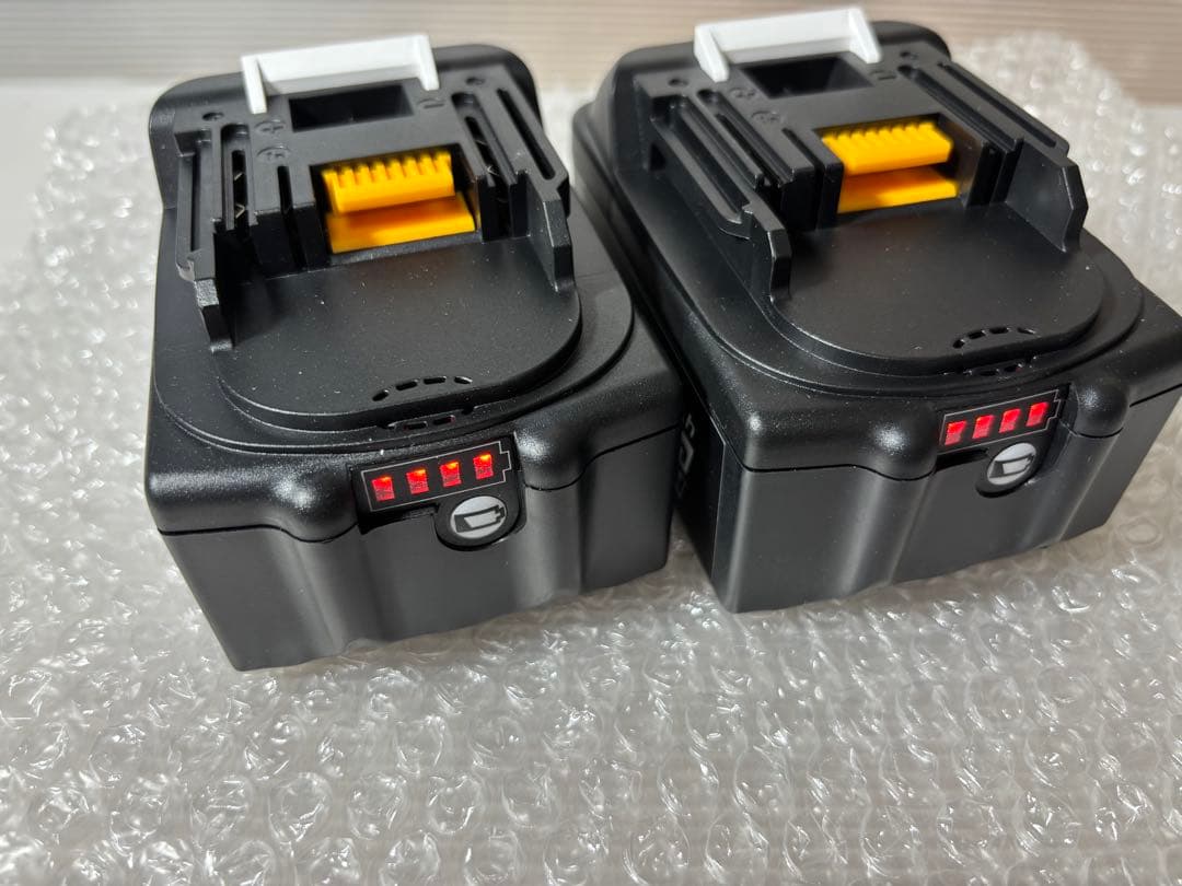 18V 6.0Ah リチウムイオンバッテリー BL1860 新品未当てはめる品 2個 生活家電・空調-電池・充電池-充電池・電池充電器