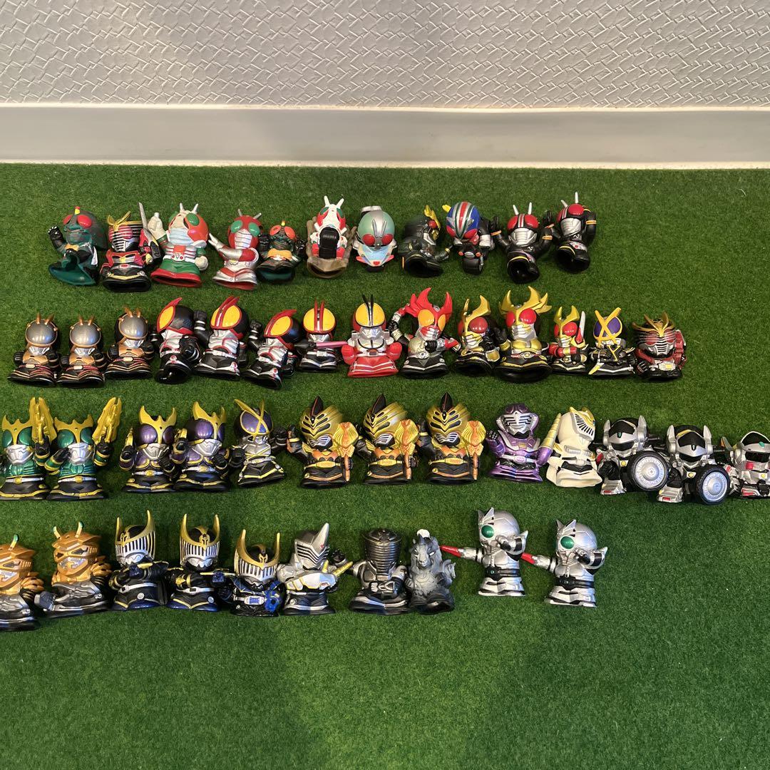定番の冬ギフト 仮面ライダー フィギュアセット 48体 指人形 - メルカリ 特撮