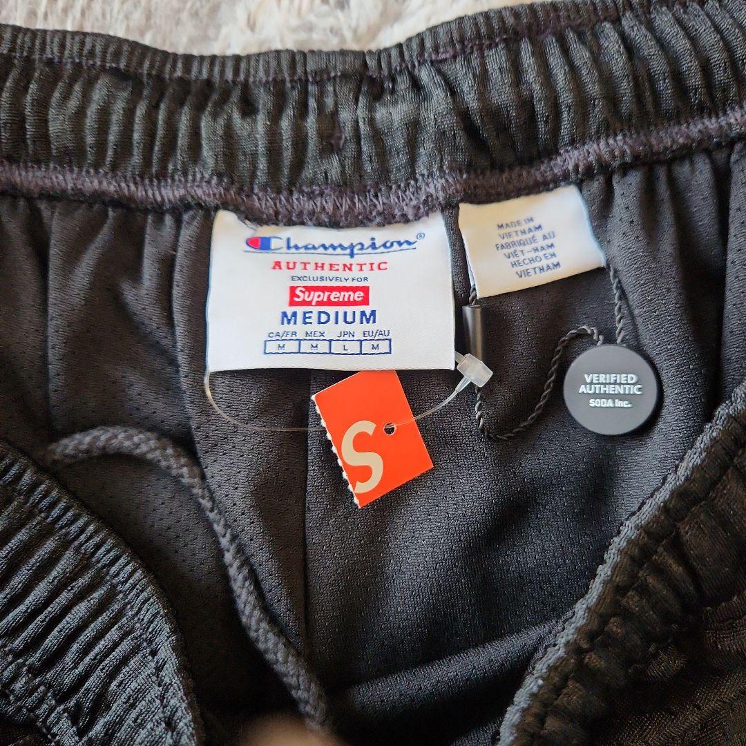 Champion SUPREME ハーフパンツ M 黒 - メルカリ