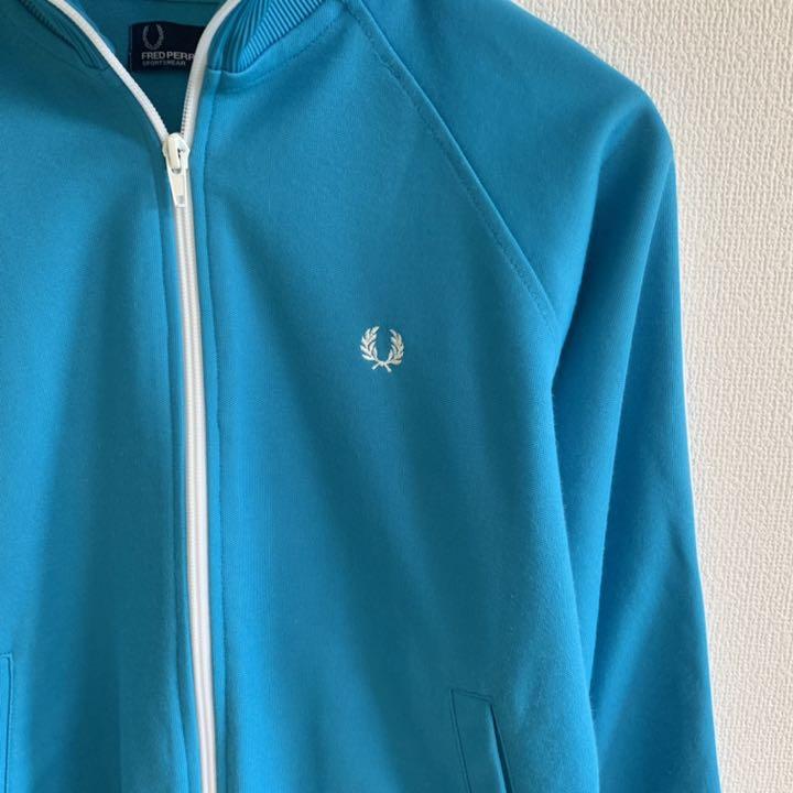 格安再入荷 FRED PERRY フレッド ペリー ブルー ジャージ トラックジャケット 9NCua-m80846917597 低価新作