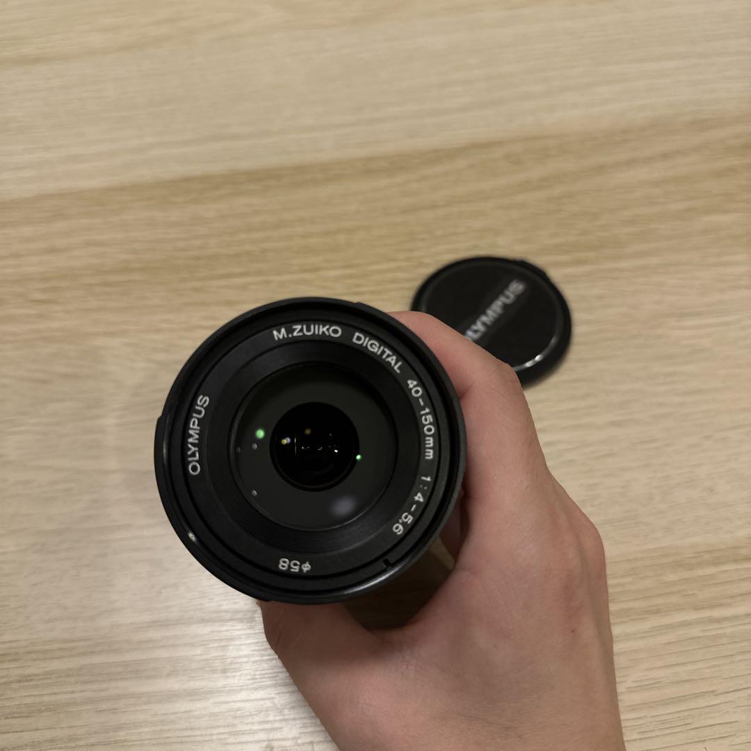美品！Olympus PEN E-PL8 ブラック ダブルズームキット