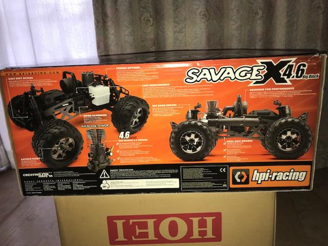 HPI サベージ　4.6　未使用品