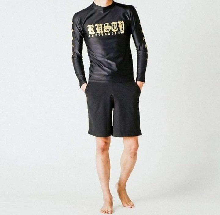 定価5,390円: Rusty メンズ ラッシュガード 水着 長袖 黒XL - メルカリ 定価5,390円: Rusty メンズ ラッシュガード 水着 長袖 黒XL - メルカリ