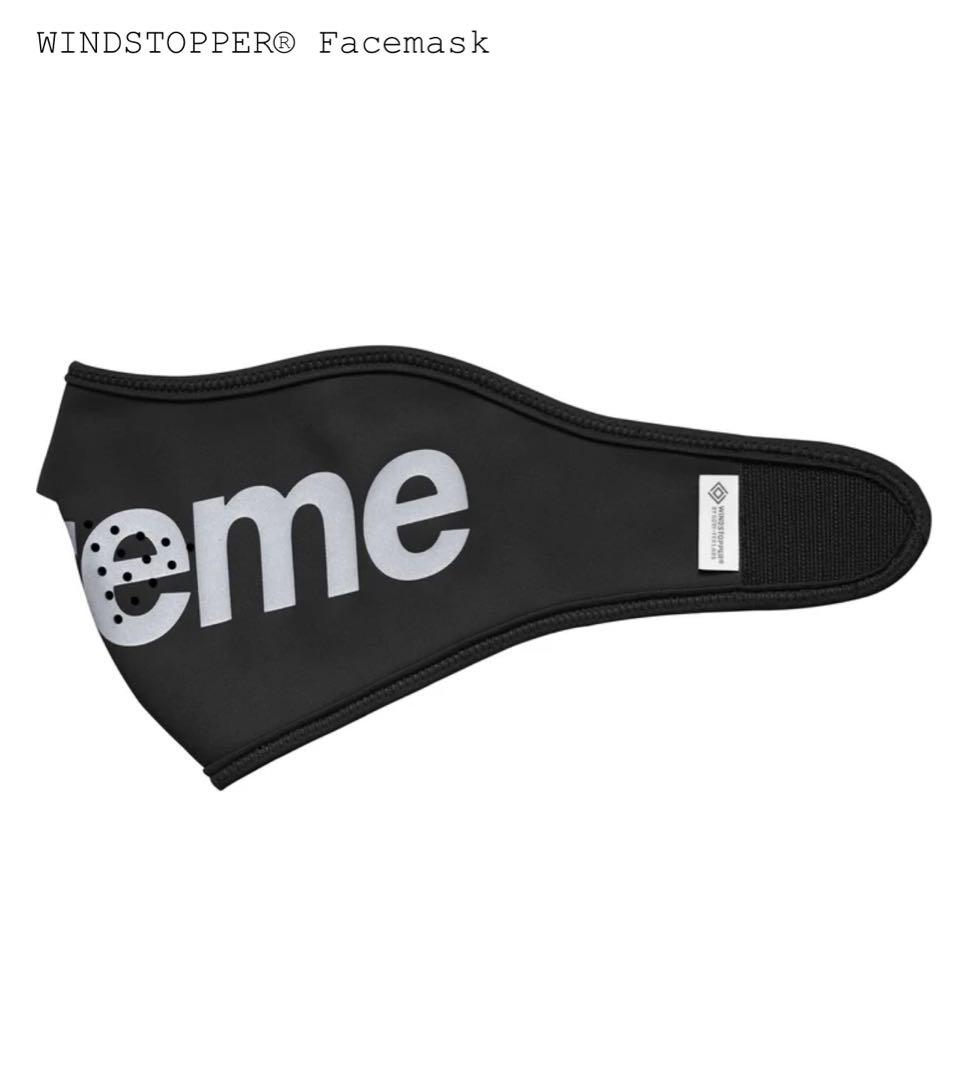 Supreme WINDSTOPPER® フェイスマスク ブラック
