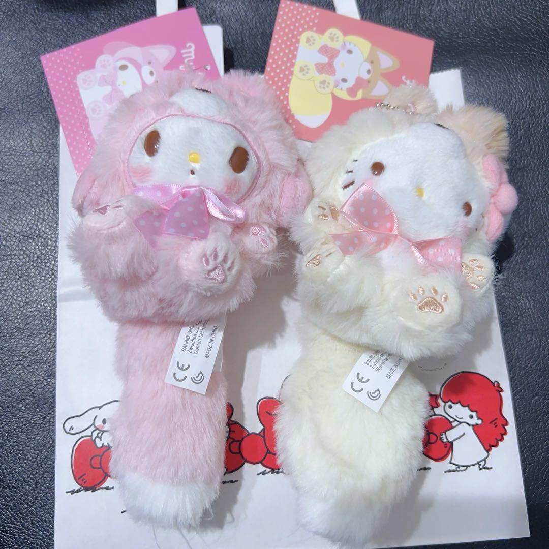 北海道限定 サンリオ キタキツネ マスコット キーホルダー