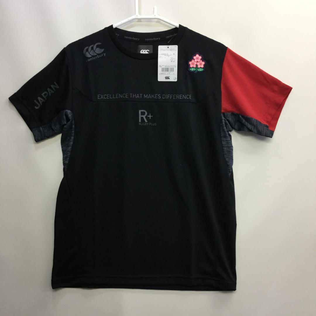 カンタベリー CANTERBURY RUGBY ブラック 速乾Tシャツ M
