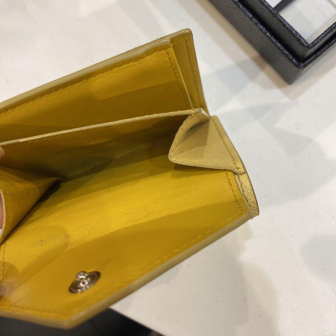 PRADA サフィアーノレザー 三つ折り財布