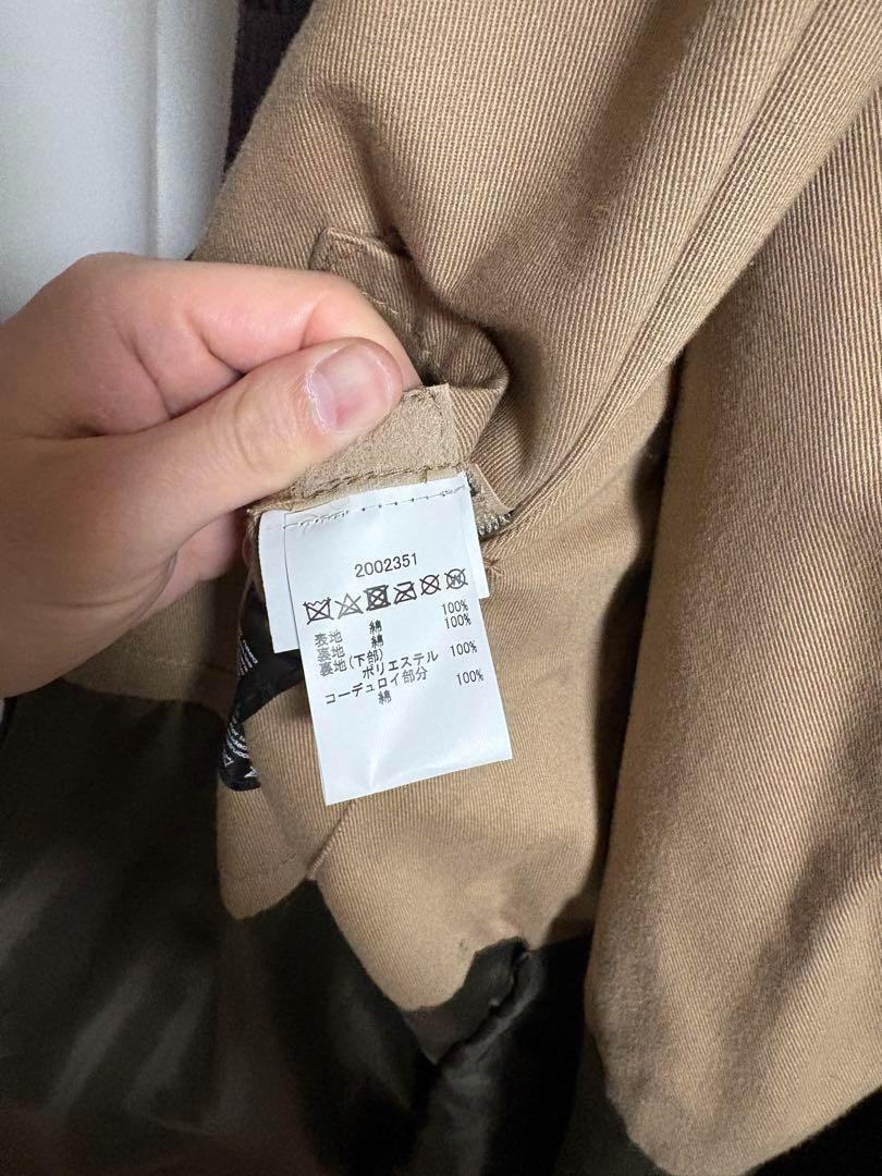 美品 バブアー✖️キャプテンサンシャイン スタンドカラートラベラーコート