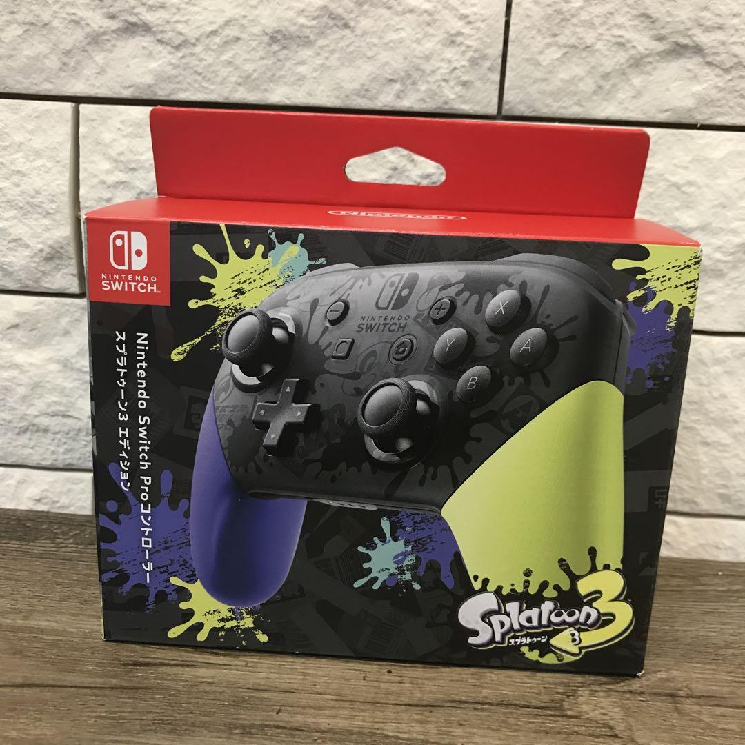 【7476】SWITCH　スプラトゥーン3エディション　Proコントローラー