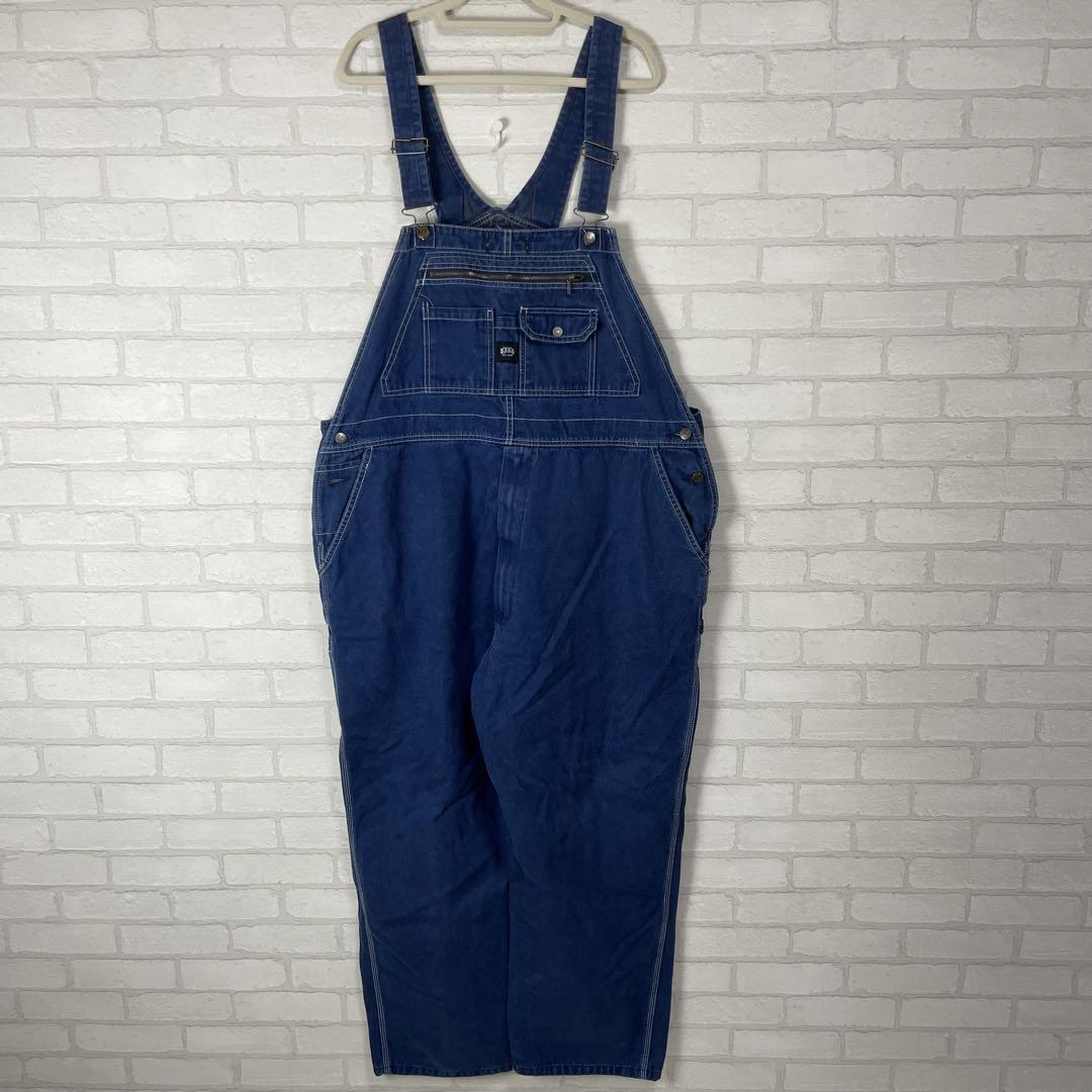 【初売り】 規格外！KEY B系 オーバーオール デニム 超オーバーサイズ パンツ