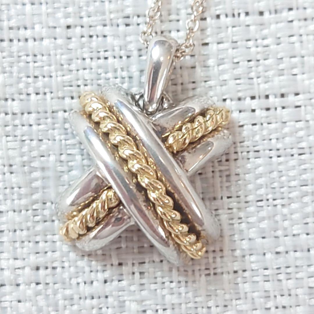 TIFFANY ティファニー シグネチャー ネックレス 925/750