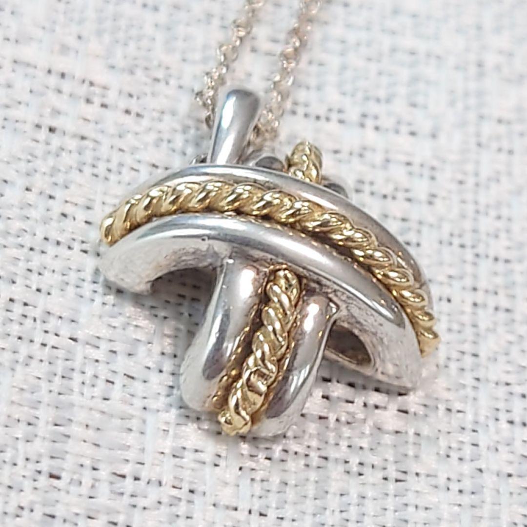TIFFANY ティファニー シグネチャー ネックレス 925/750