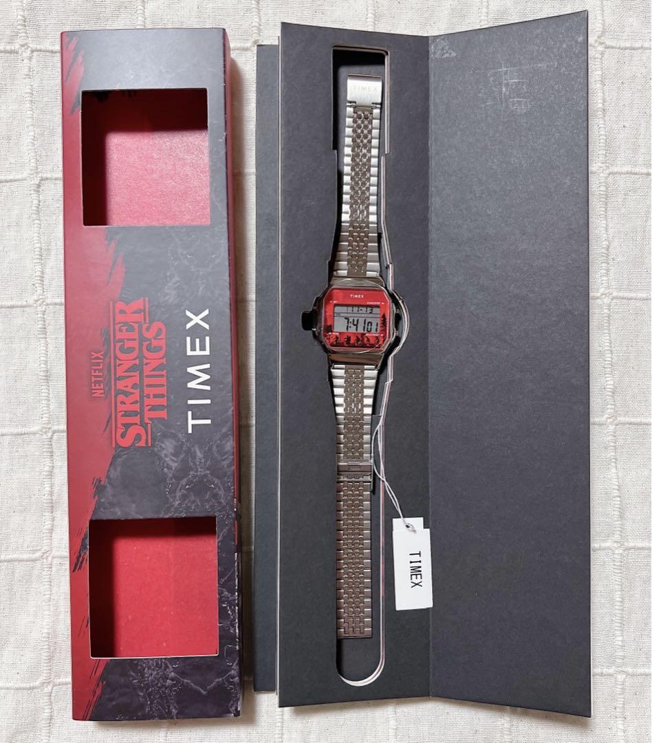 半額】 TIMEX アトランティス ストレンジャーシングス コラボ デジタル 