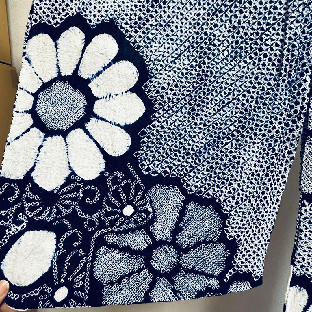 一部しつけ付　超美品　有松絞り　総絞り　浴衣 　夏物　161 紺  白　トール 商品詳細一部しつけ付　超美品　有松絞り　総絞り　総手絞り　浴衣  着物　夏物　シンプル　161 紺  白　トールサイズ夏物はこちら#pochiiiii夏物浴衣はこちら#pochi 【TMF5490024612】(15532円)