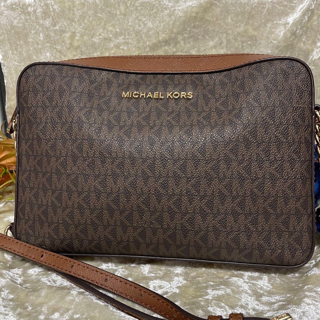 未使用品✨ MICHEAL KORS シグネチャー ショルダーバッグ チェーン