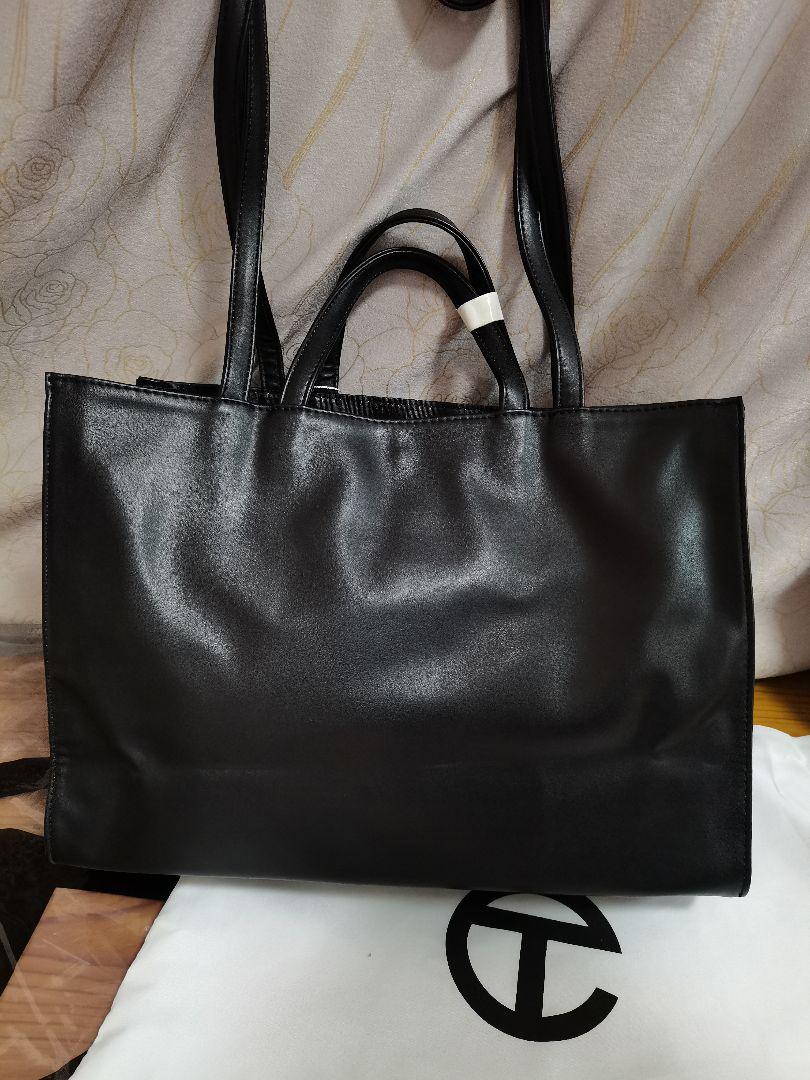 人気 Telfar テルファー スモール ショッピングバッグ ブラック