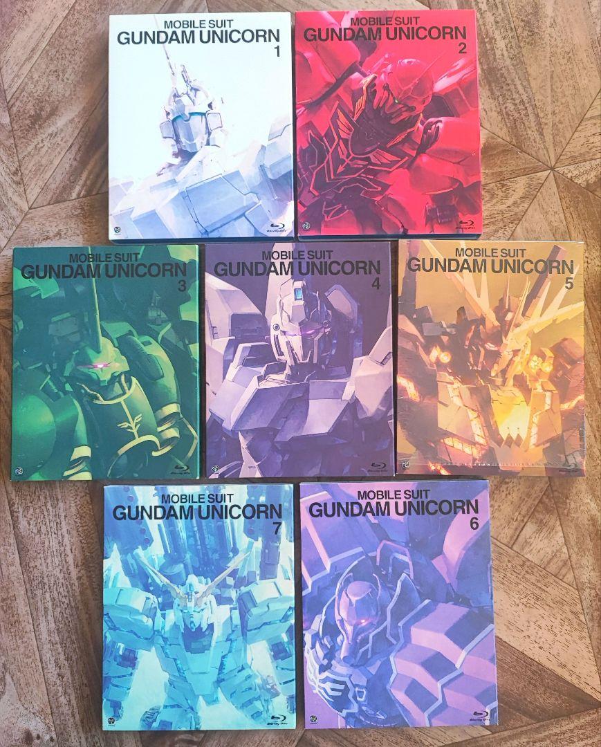 機動戦士ガンダムUC 全7巻セット Blu-ray ブルーレイ 特製スリーブ付き