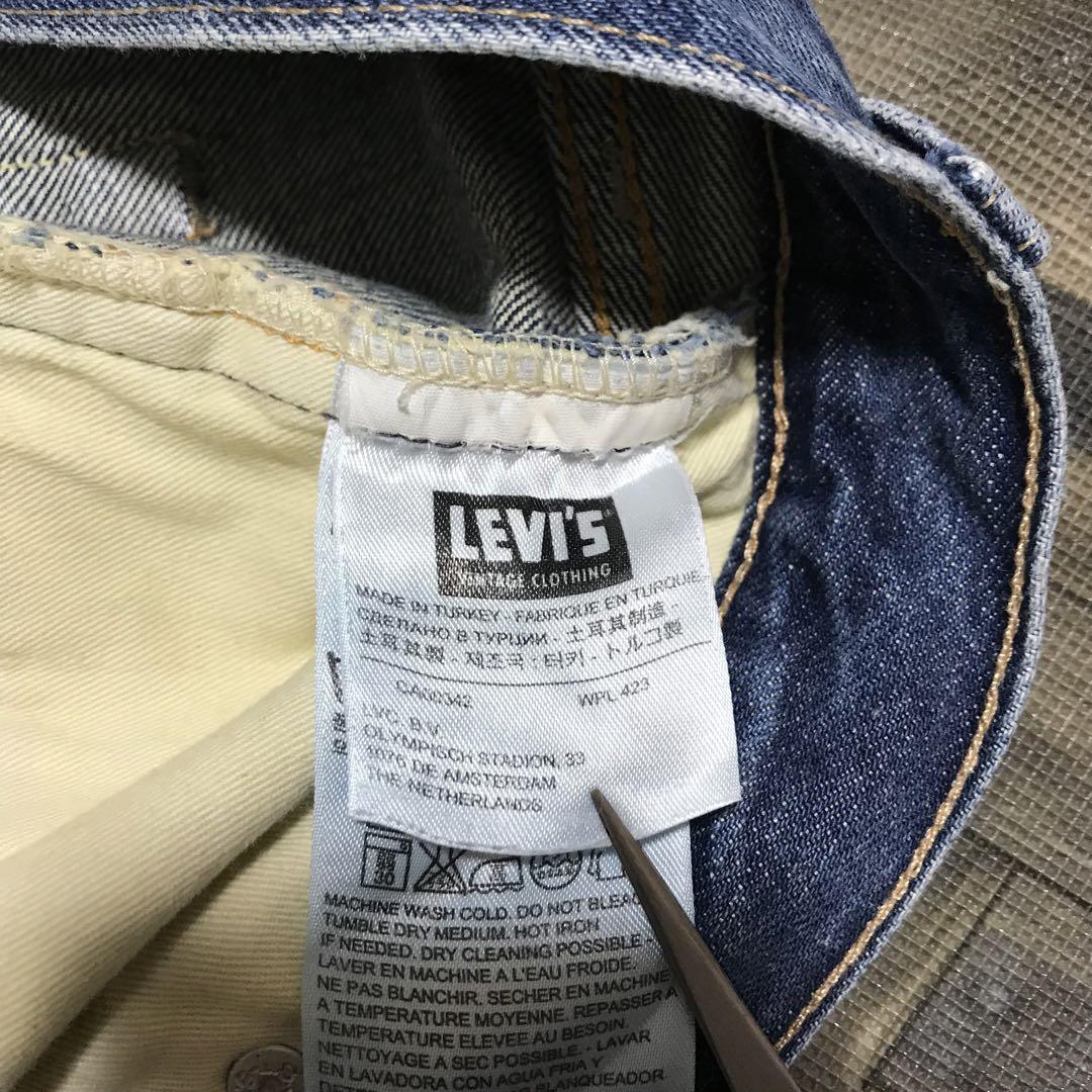 Levi's501XX 1966ダブルネームLVC赤耳セルビッジロクロクカスタム 画像9