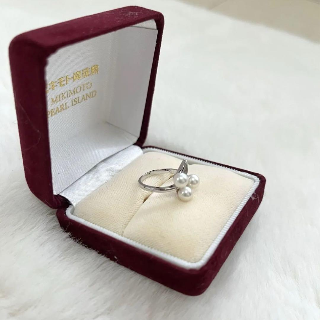 MIKIMOTO リボン　シルバー　リング Jeux de Rubans | MIKIMOTO - ミキモト