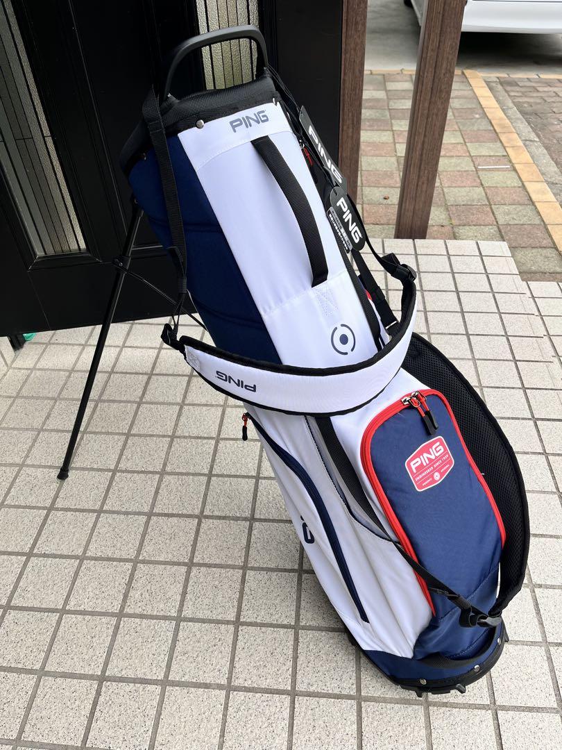 PINGピン新品キャディーバッグスタンド式軽量