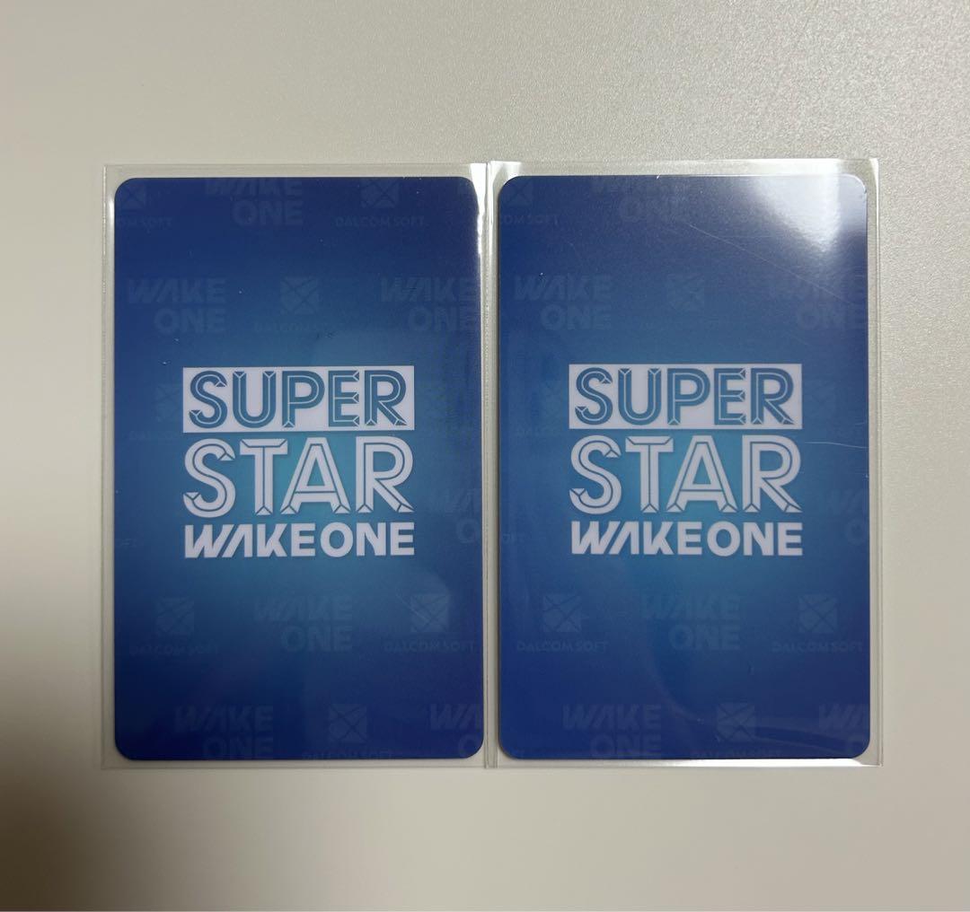 ZB1 ハンビン SUPERSTAR WAKEONE Rカード セット