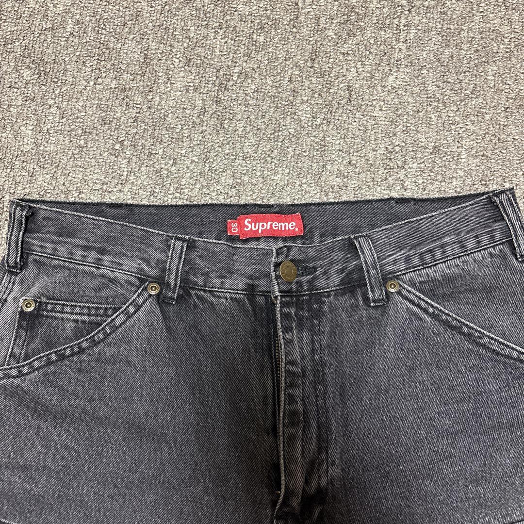 パンツ Supreme double knee denim utility pant
