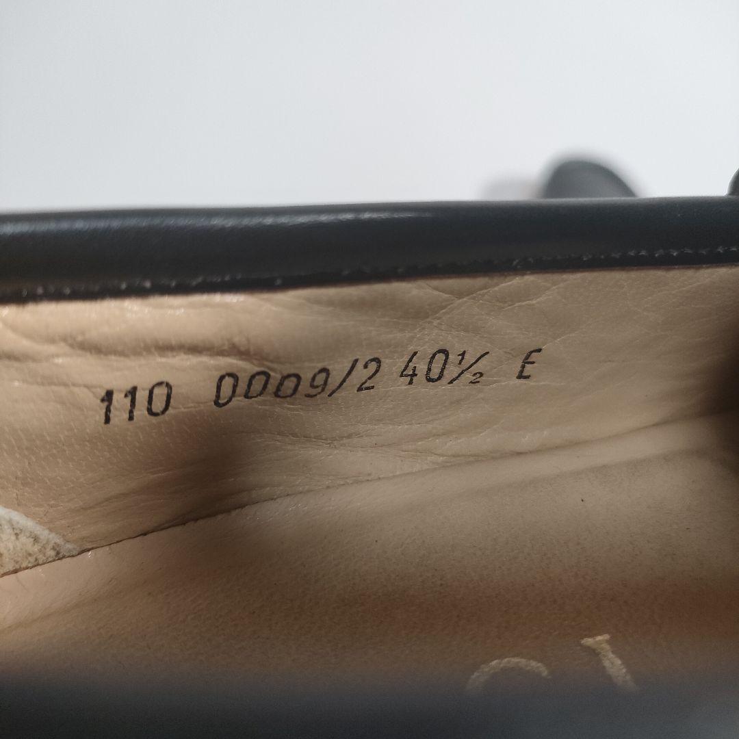 GUCCI ホースビットローファー 黒 40½ グッチ メンズ