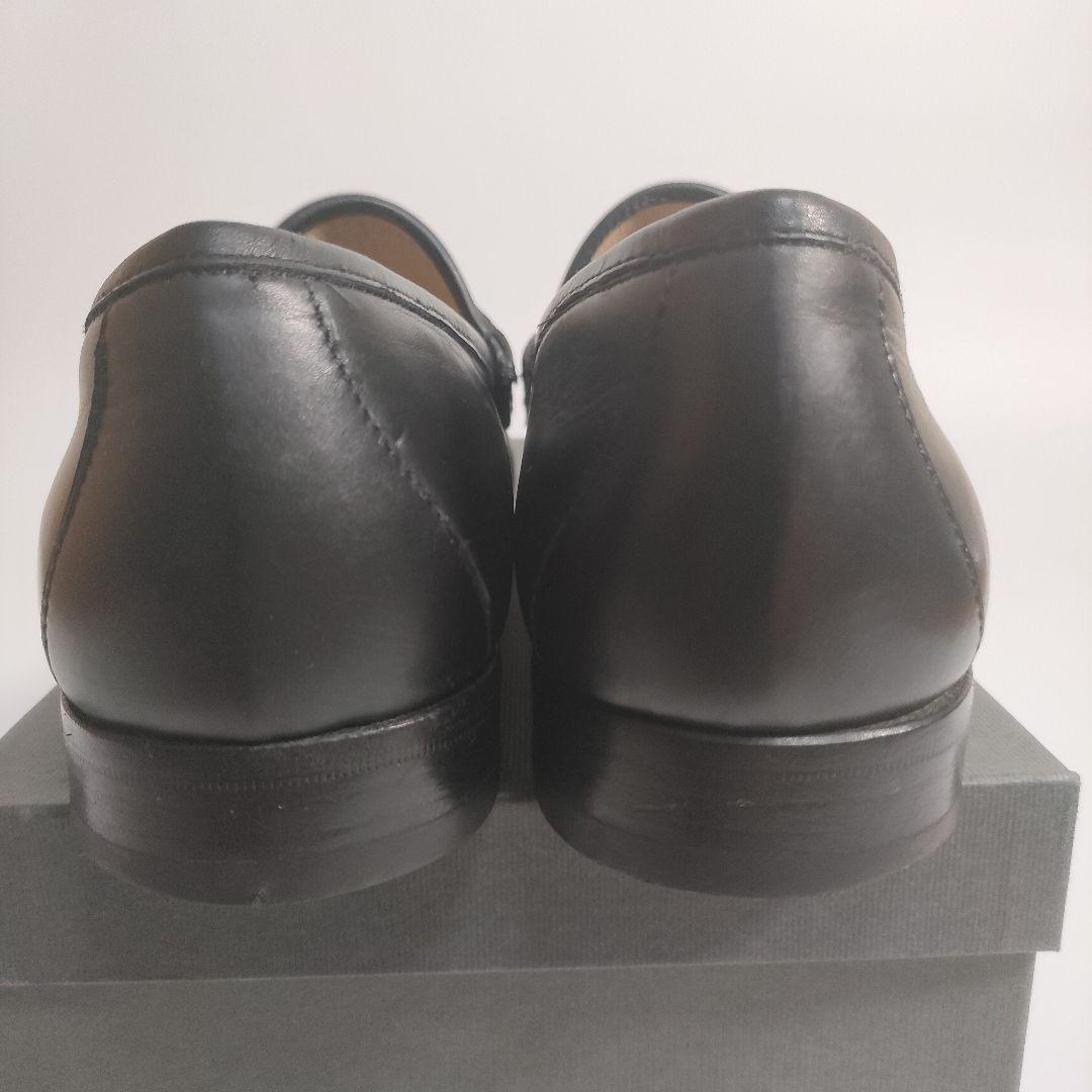 GUCCI ホースビットローファー 黒 40½ グッチ メンズ
