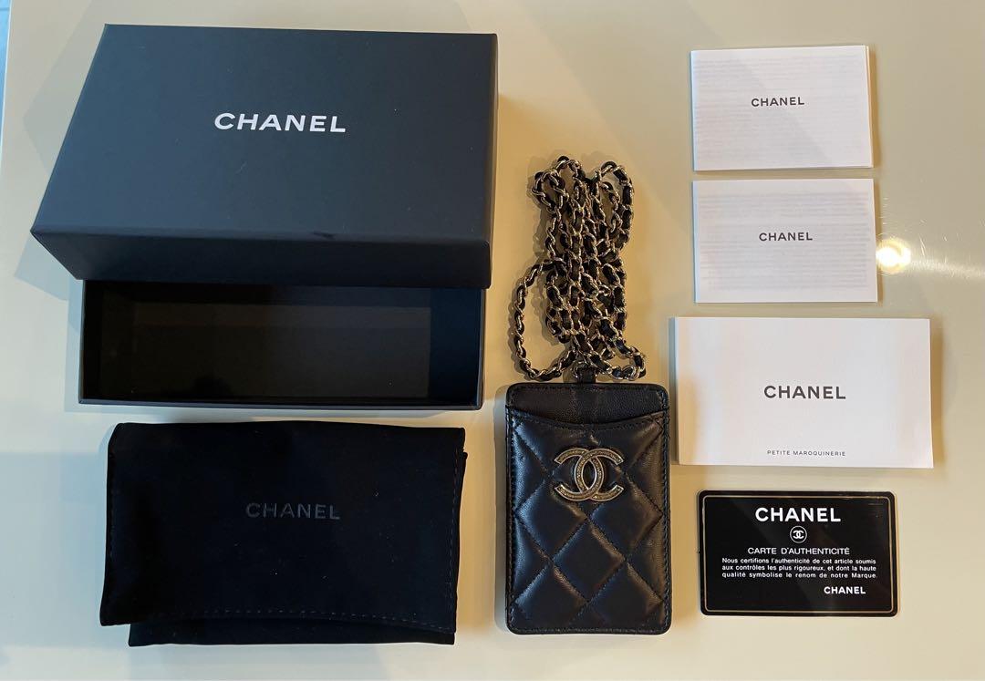 シャネルCHANEL チェーン付きカードケースVIP顧客イヤーズギフト