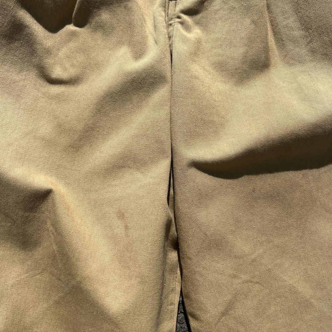 割引 ツータック llbean 80s USA製 チノパン TALONジップ フェード パンツ
