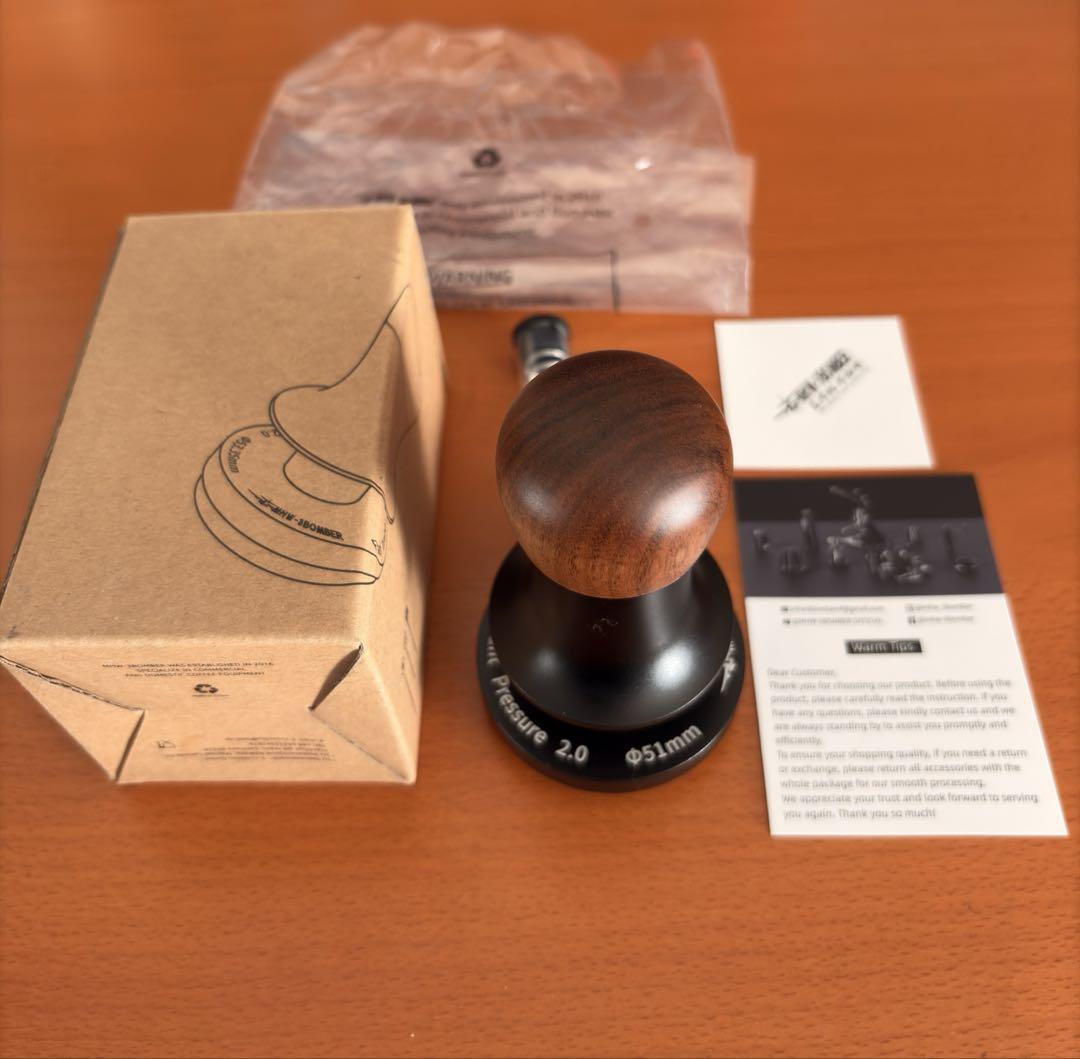 MHW-3BOMBER コーヒー エスプレッソタンパー 51mm 30lbs