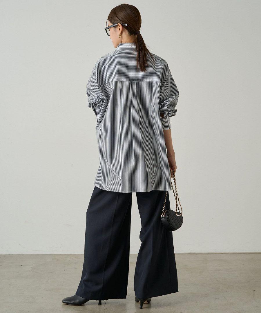 【Loungedress】刺繍シャツ