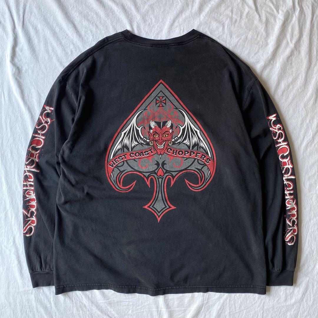 90s 00s west coast choppers デビル ロンt Y2K 90s 00s west coast choppers デビル ロンt Y2K
