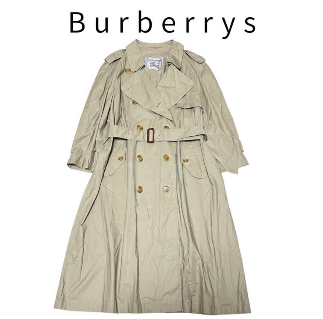 ヴィンテージ 90s バーバリー トレンチコート 薄手 burberry 春