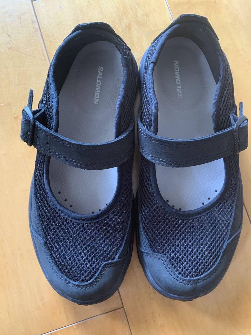 美品！SALOMON メリージェーン スニーカー ブラック