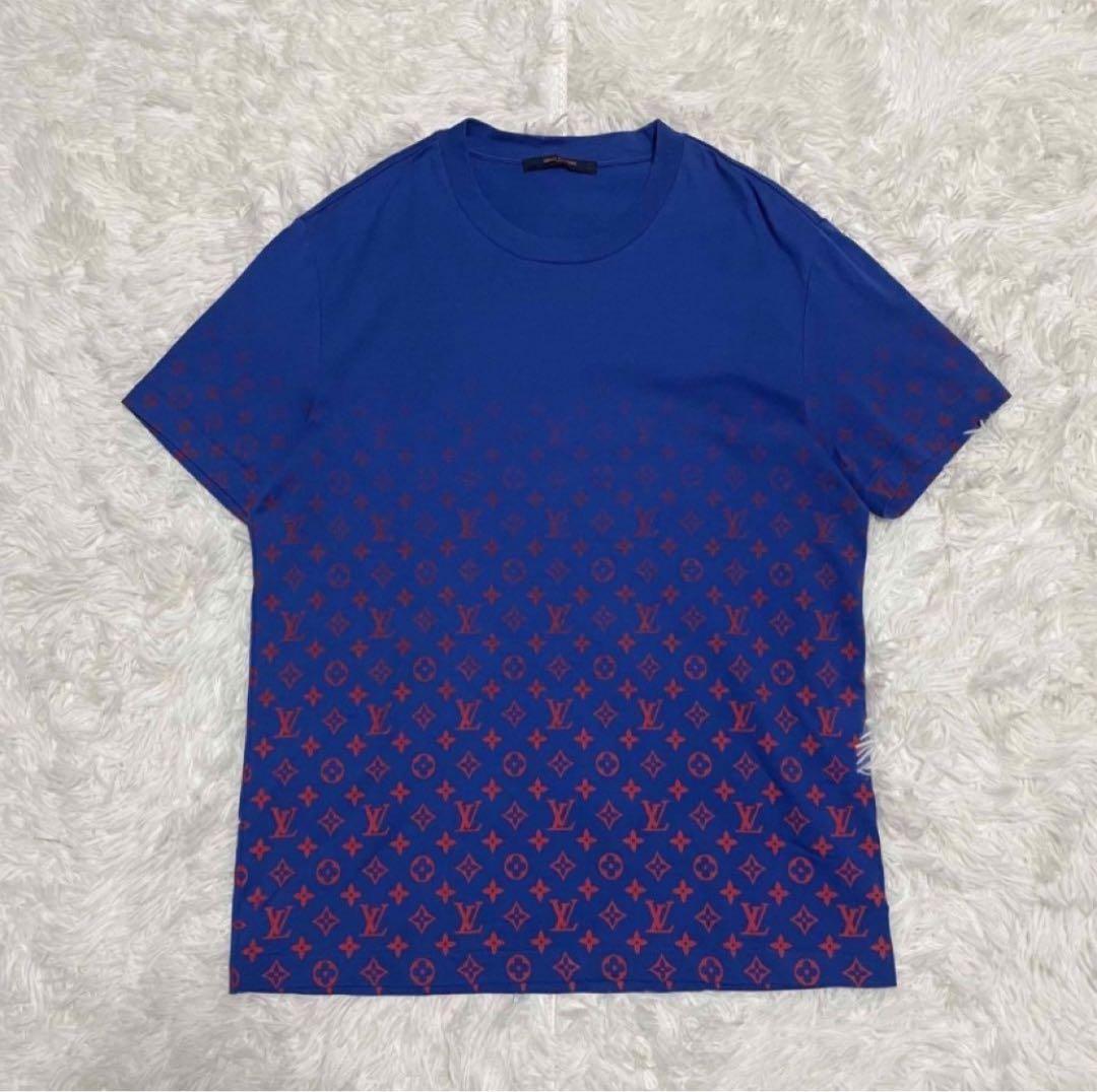 【最高級の逸品 】ルイヴィトン モノグラム グラディエント tシャツ 半袖