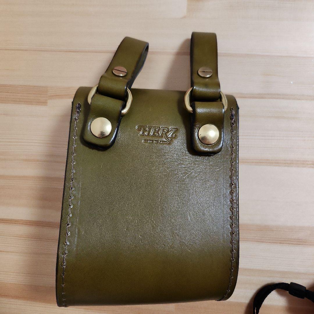 専用　ヘルツ　ベルトポーチ　オリーブ
