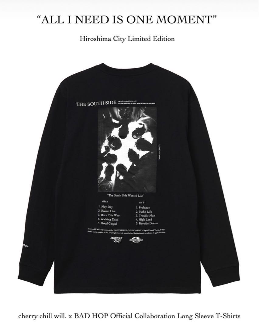 Cherrychillwill × badhop 広島限定ロンT XXL