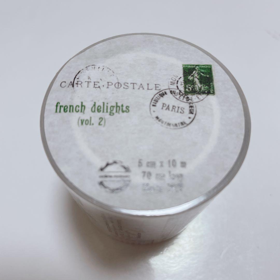 ⑤♡海外マステ♡ French  Delights  Vol.2（霧面PET）