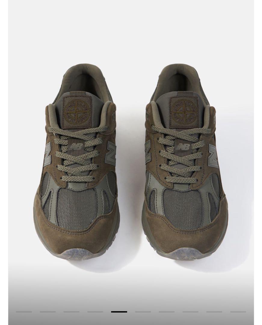 New Balance 991 V2 ストーンアイランド ミリタリーグリーン